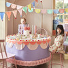 Pastel Pompom Flag Garland - Party - 2
