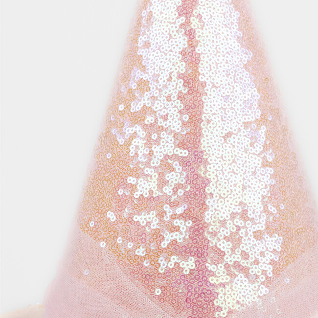 Pink Sequin Witch Hat - Costume Accessories - 4