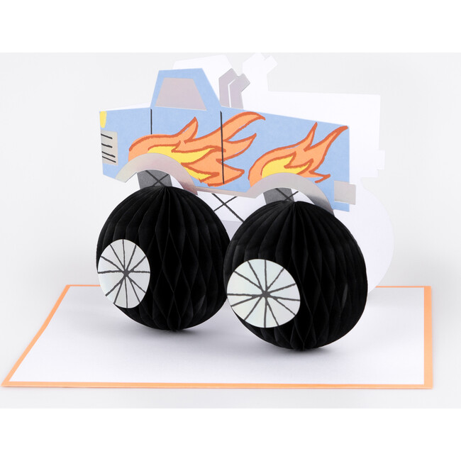 Monster Truck Birthday Card