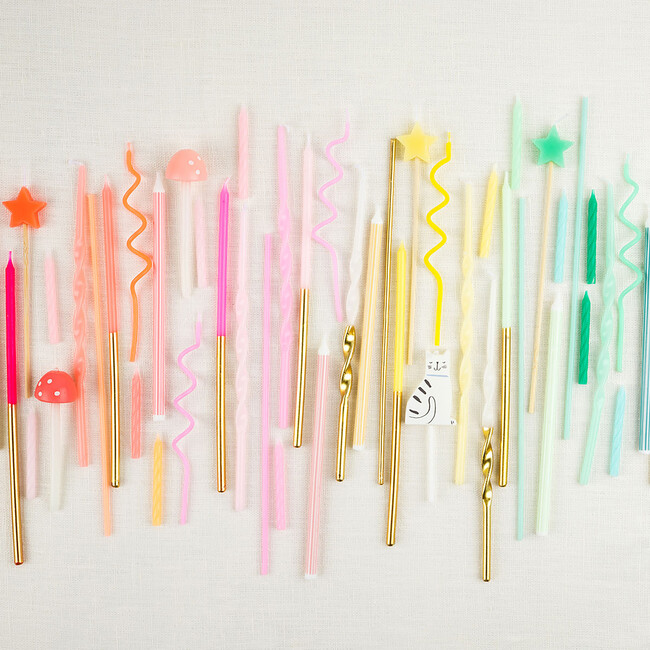 Mixed Striped Candles - Candles - 2