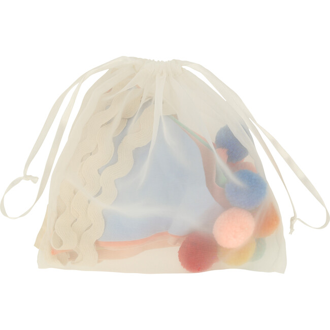 Pastel Pompom Flag Garland - Party - 7