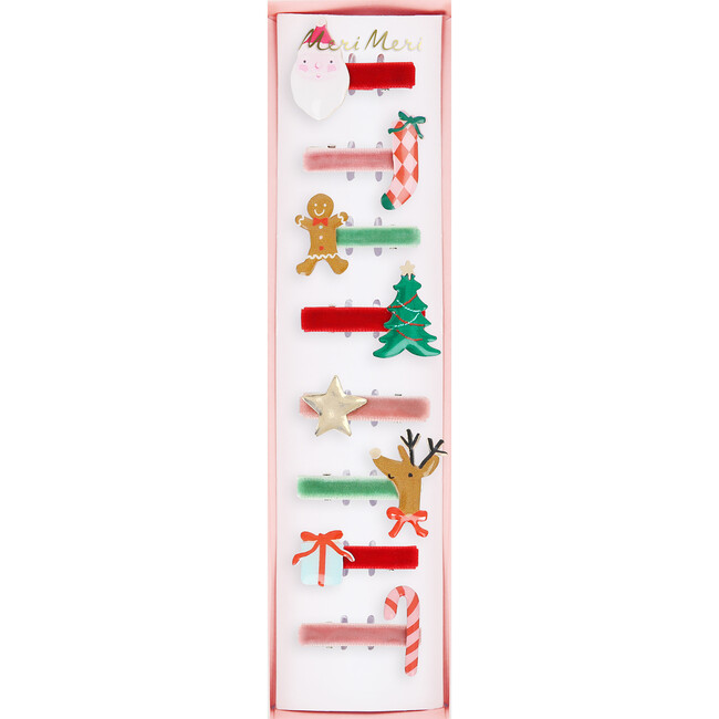 Jolly Christmas Hair Clips
