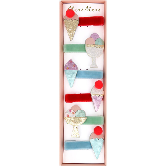 Ice Cream Hair Clips