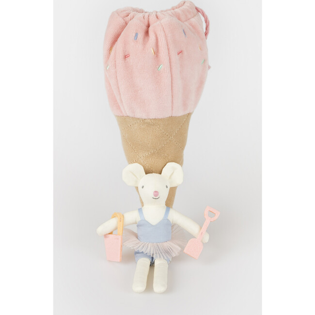 Ice Cream Mouse Mini Doll - Plush - 2