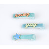 Happy Birthday Enamel Hair Clips - Hair Accessories - 5