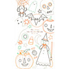 Halloween Color In Activity Tablecloth - Arts & Crafts - 1 - thumbnail