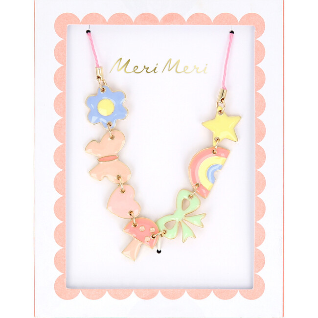 Fun Icons Enamel Charm Necklace