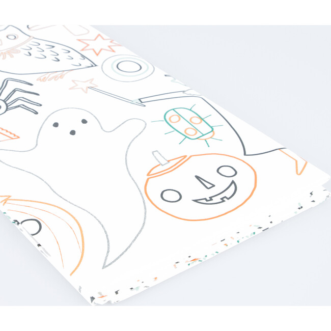 Halloween Color In Activity Tablecloth - Arts & Crafts - 2