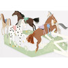 Concertina Horse Card - Greeting Cards - 1 - thumbnail
