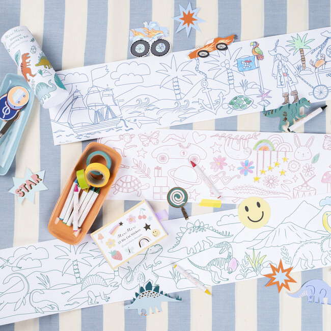 Dinosaur Coloring Roll - Arts & Crafts - 2