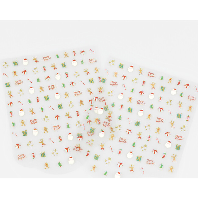 Christmas Nail Stickers - Party Accessories - 2