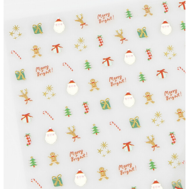 Christmas Nail Stickers - Party Accessories - 3