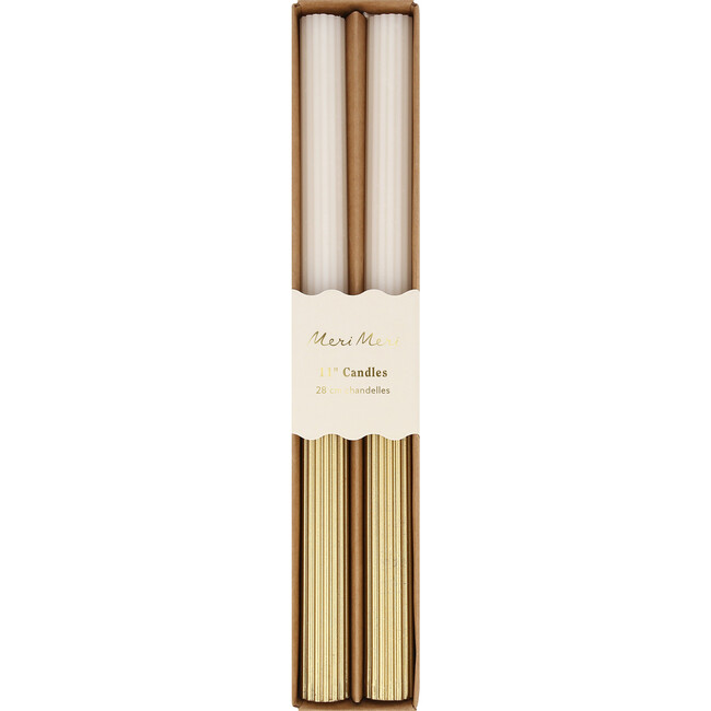 Gold Dipped Table Candles - Candles - 5