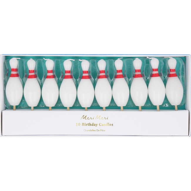 Bowling Pin Candles