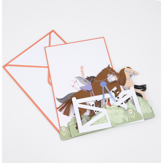 Concertina Horse Card - Greeting Cards - 5