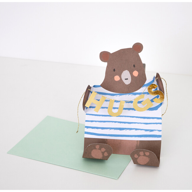 Bear Hug Get Well Soon Card