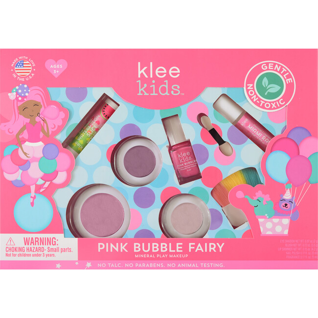 Pink Bubble Fairy Deluxe Mineral Play Makeup Kit