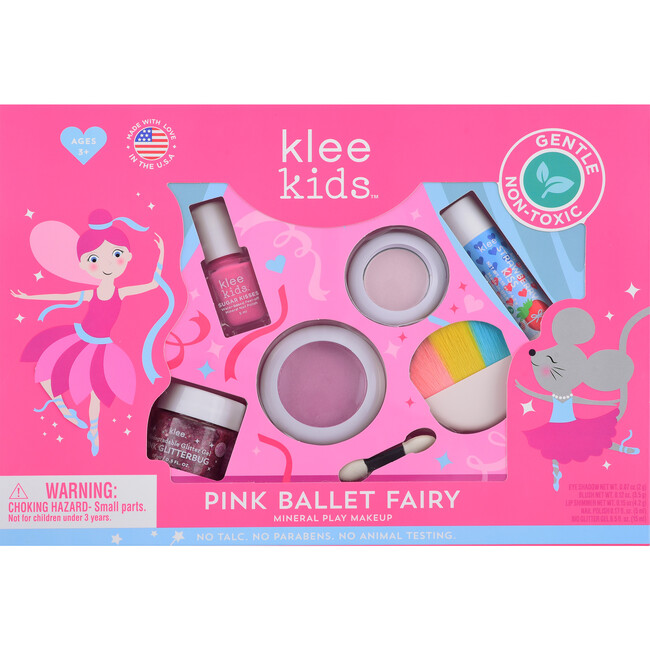Pink Ballet Fairy Deluxe Mineral Makeup Kit