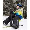 Two-Piece Play Snowsuit with Gradient Jacket, Black - Snowsuits - 2