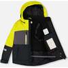 Two-Piece Teknik Snowsuit Colorblocked, Light Khaki Green - Snowsuits - 3