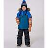 Two-Piece Play Snowsuit, Black - Snowsuits - 2