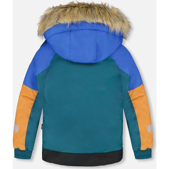 Two-Piece Play Snowsuit, Black - Snowsuits - 4