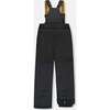 Two-Piece Play Snowsuit, Black - Snowsuits - 5