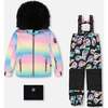 Two-Piece Play Snowsuit, Smiley Face Girl - Snowsuits - 1 - thumbnail