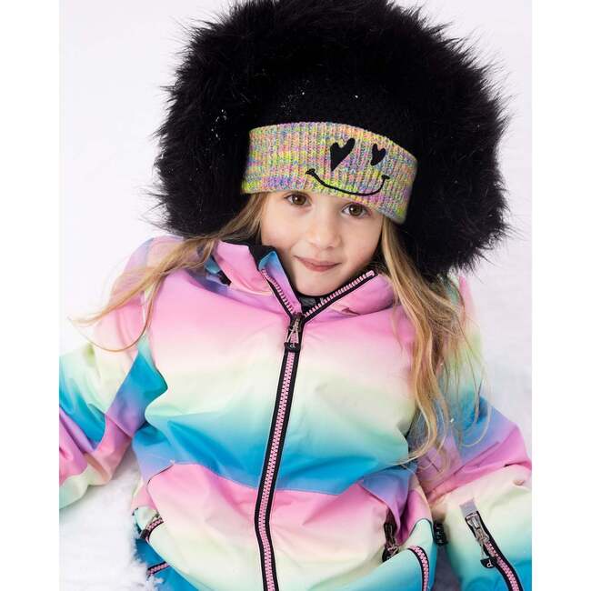 Two-Piece Play Snowsuit, Smiley Face Girl - Snowsuits - 4