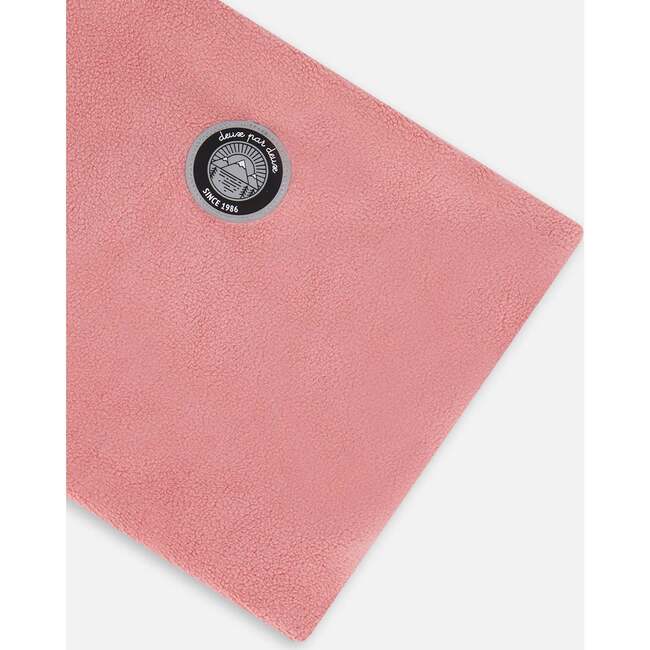 Polar Fleece Neckwarmer, Dusty Pink - Scarves - 4