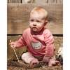 Organic Cotton Pant with Top Set, Pink Cat Print - Mixed Apparel Set - 2