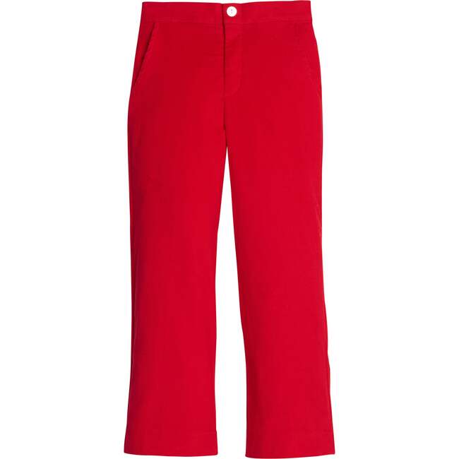 Pull On Pant, Red Corduroy