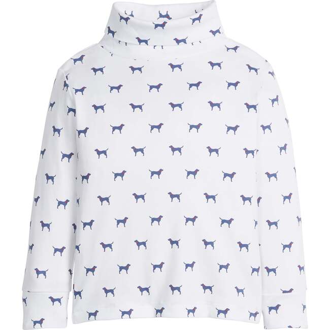 Printed Turtleneck, Navy Labs