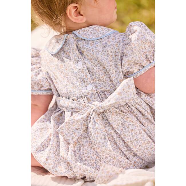 Smocked Peter Pan Bubble, Winthrop Bubble - Rompers - 5