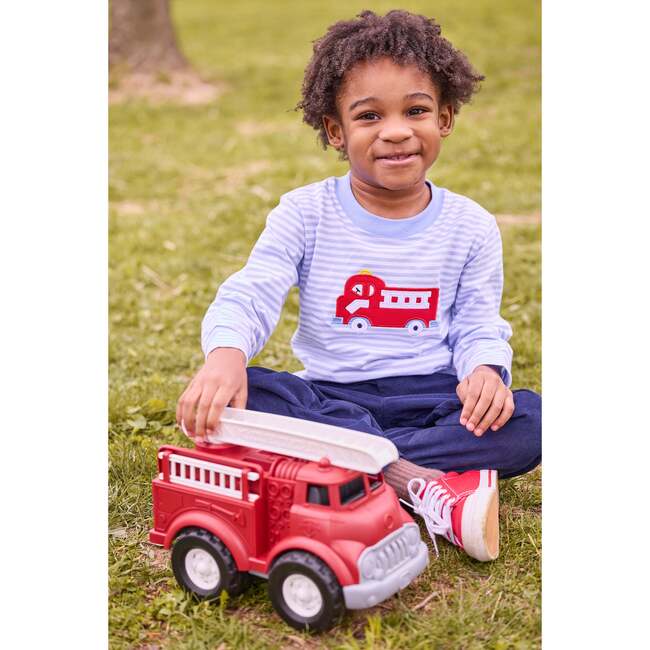 Applique T-Shirt, Fire Truck - T-Shirts - 2