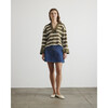 Whitney Top, Fern/Cream Wide Stripe - Sweaters - 2