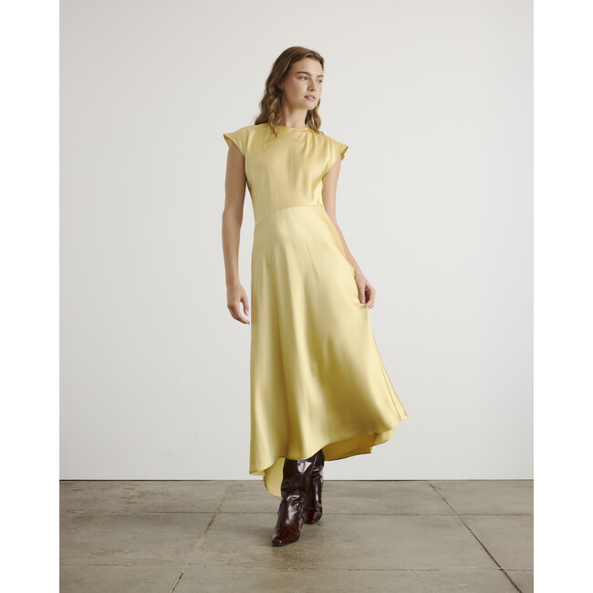 Violeta Dress, Butter Yellow - Dresses - 2