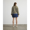 Whitney Top, Fern/Cream Wide Stripe - Sweaters - 4