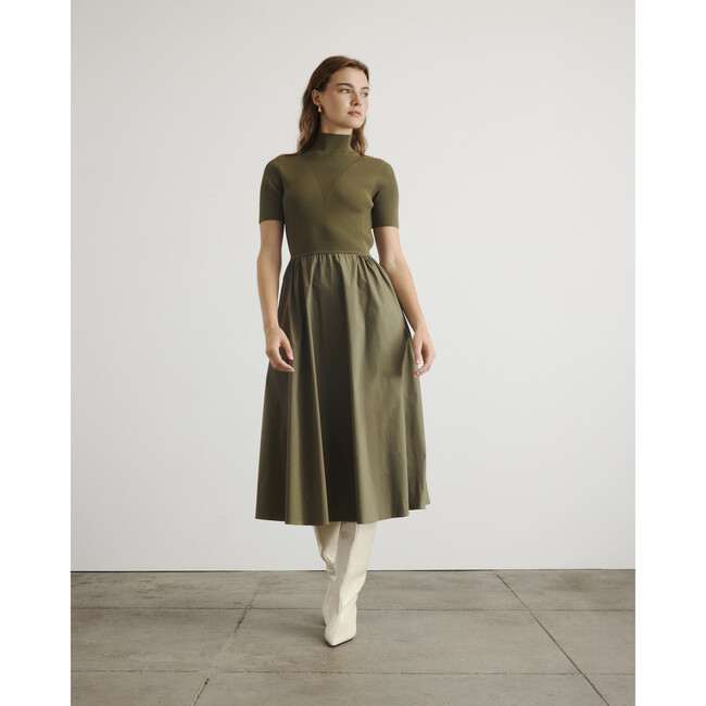Teresa Knit Dress, Fern - Dresses - 2