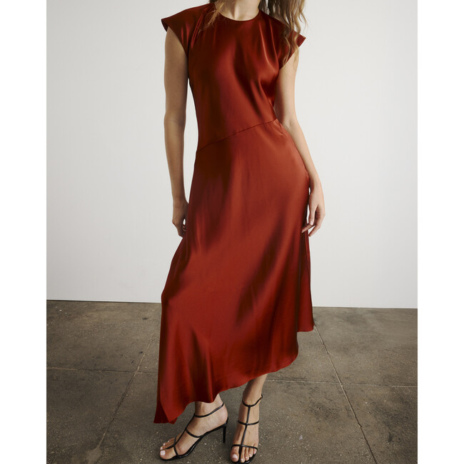 Violeta Dress, Smoked Paprika - Dresses - 4