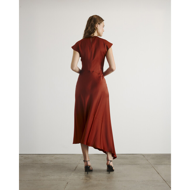 Violeta Dress, Smoked Paprika - Dresses - 5