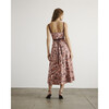 Tavia Dress, Mahogany/Sugarcane Multi - Dresses - 5