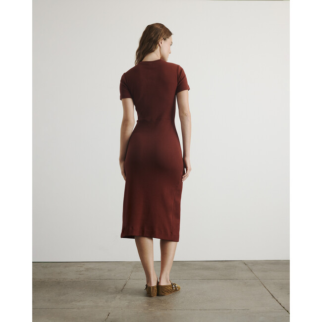 Short Sleeve Cody Dress, Raisin - Dresses - 6
