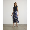 Rosabeth Dress, Maritime Blue/Cream Multi - Dresses - 3