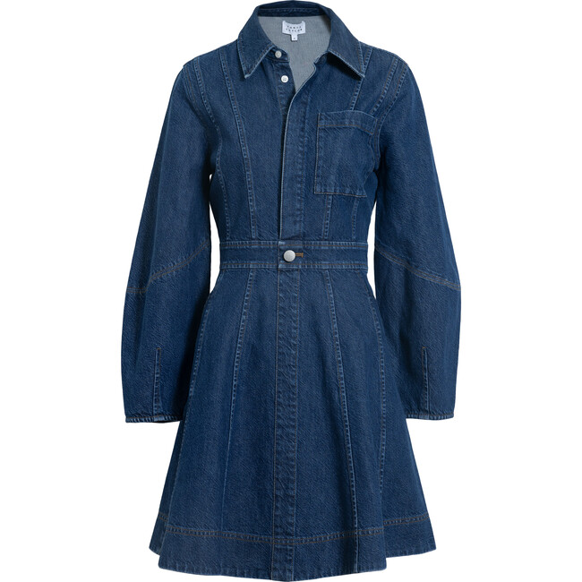 Hailey Dress, Classic Indigo Blue