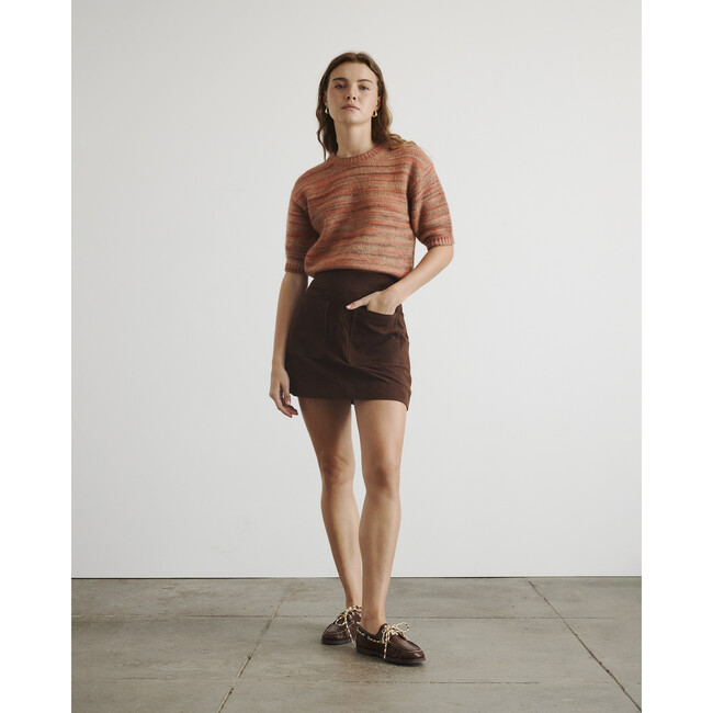Fran Skirt, Chocolate - Skirts - 2