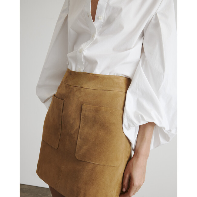 Fran Skirt, Camel - Skirts - 4