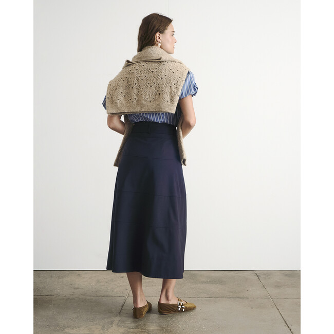 Hudson Skirt, Deep Navy - Skirts - 5