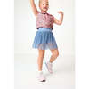 Girls Pleated Skort, Slate - Skirts - 2