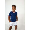 Boys V Neck Practice Tee, Navy - T-Shirts - 2